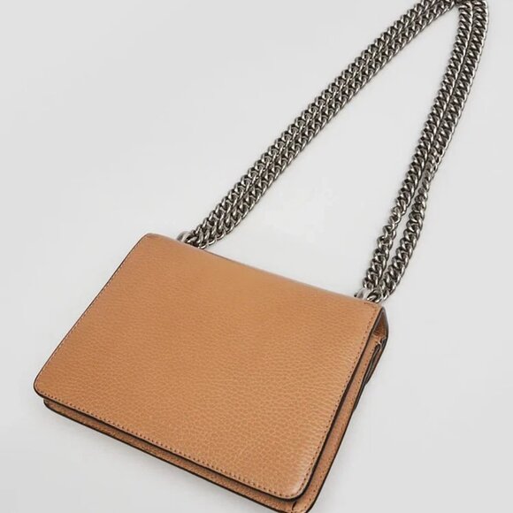 Gucci Beige Leather Mini Dionysus Shoulder Bag - Picture 3 of 10